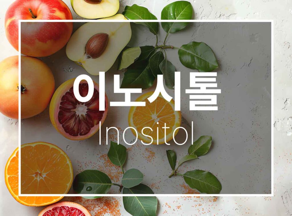 임신준비 영양제 이노시톨
inositol